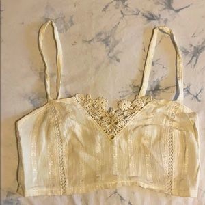 Urban Outfitters Boho Bralette... Crochet Detail!